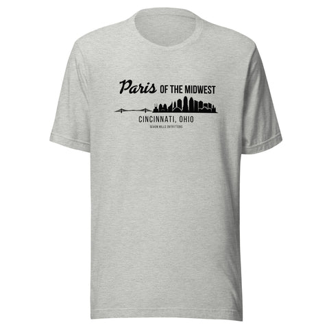 Paris of The Midwest - White Label Tri-Blend Track Shirt