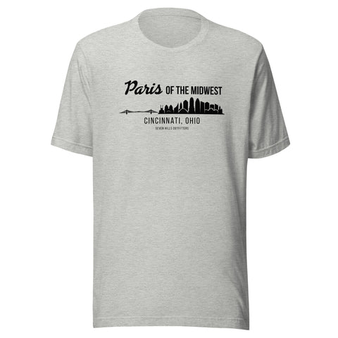Paris of the Midwest Black Label Unisex t-shirt