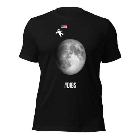 Dibs America Moon Unisex Staple T-Shirt - Bella + Canvas 3001