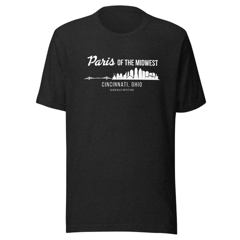 Paris of The Midwest - White Label Tri-Blend Track Shirt