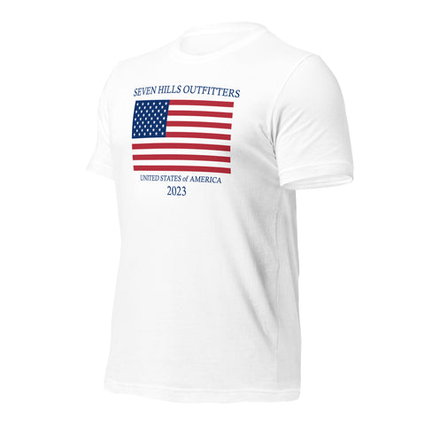 Matching Flag Summer 2023 Unisex Staple T-Shirt - Bella + Canvas 3001