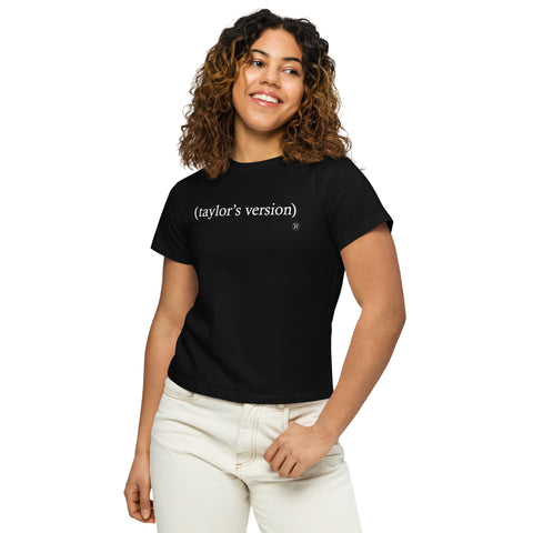 Taylor's Version Women’s high-waisted t-shirt