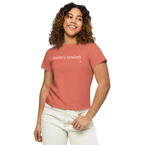 Taylor's Version Women’s high-waisted t-shirt