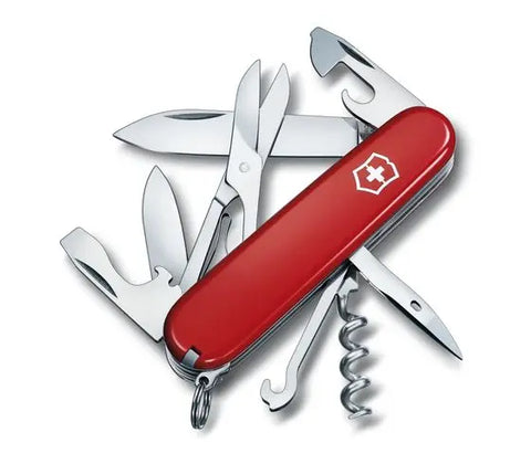 Climber Red Swiss Army Knife