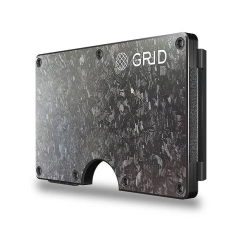 Grid Wallet // Forged Carbon