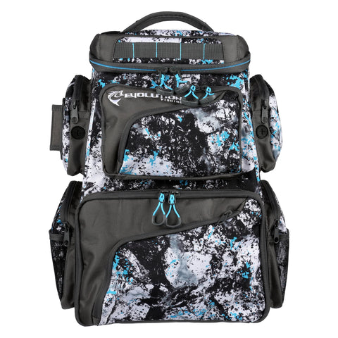 Largemouth Double Decker Tackle Backpack - Quartz Blue - 3600