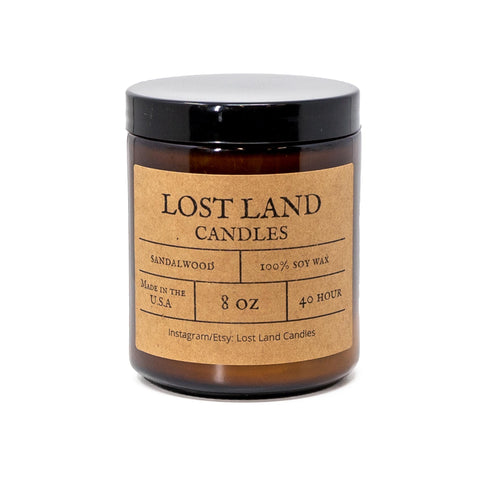 Sandalwood Candle - 8 oz