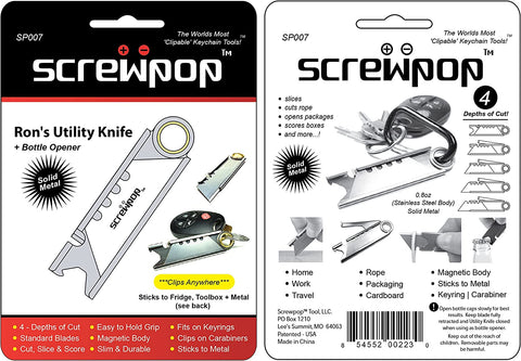 SCREWPOP® – RON’S UTILITY KNIFE 3.0