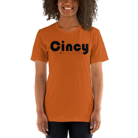 Black Label Cincy Athletics T-Shirt-Seven Hills Outfitters-Seven Hills Outfitters