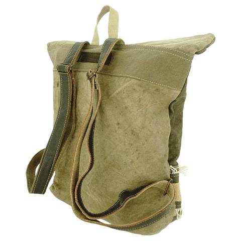 Recycled Military Tent Backpack-Vintage Addiction-Seven Hills Outfitters