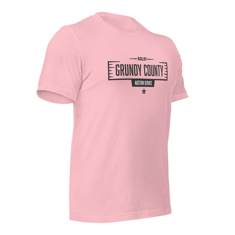 Grundy County Auction Service Unisex Staple T-Shirt - Bella + Canvas 3001