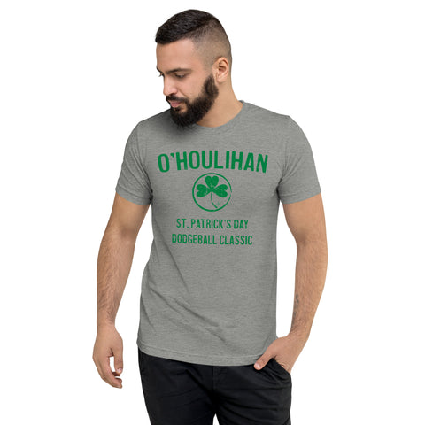 O’Houlihan Dodgeball | St. Patrick's Day | Unisex Tri-Blend T-Shirt - Bella + Canvas 3413