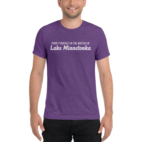 Lake Minnetonka Unisex Tri-Blend T-Shirt - Bella + Canvas 3413