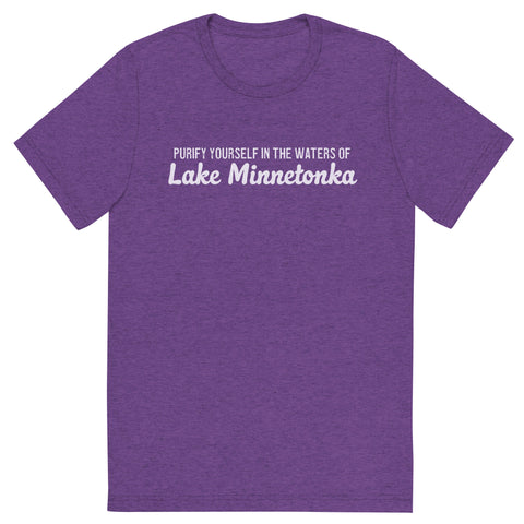 Lake Minnetonka Unisex Tri-Blend T-Shirt - Bella + Canvas 3413