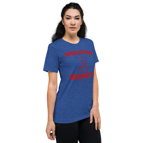 Middletown Rockets | Unisex Tri-Blend T-Shirt - Bella + Canvas 3413